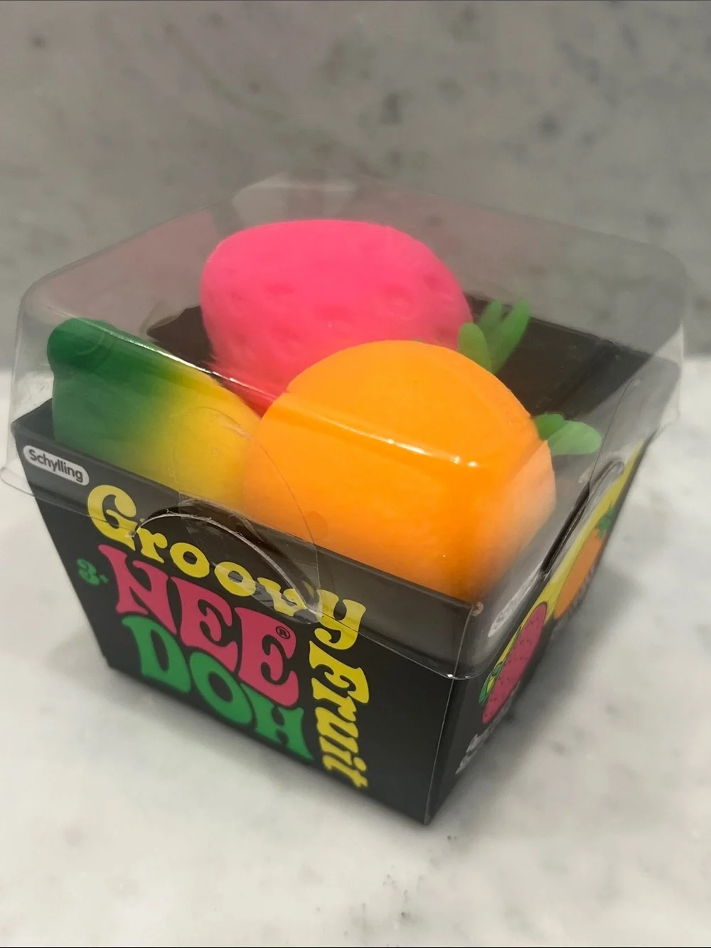 NeeDoh Groovy Fruit Set